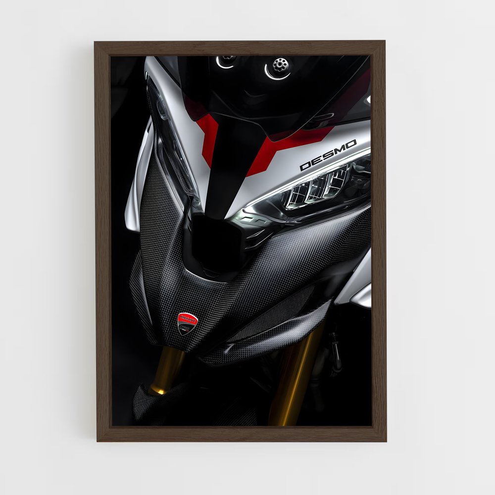 Poster éclatant Multistrada v – affiche Ducati (vue 5)